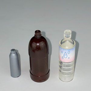 Barbie Pretend Play Lot of 3 Playset Accessories Toy Bottles Kids